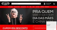 Desktop Screenshot of chinasom.com.br